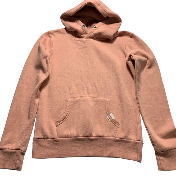 Reflex Hoodie Dusty Pink Color Soft Sweatshirt Material - Picture 1 of 8